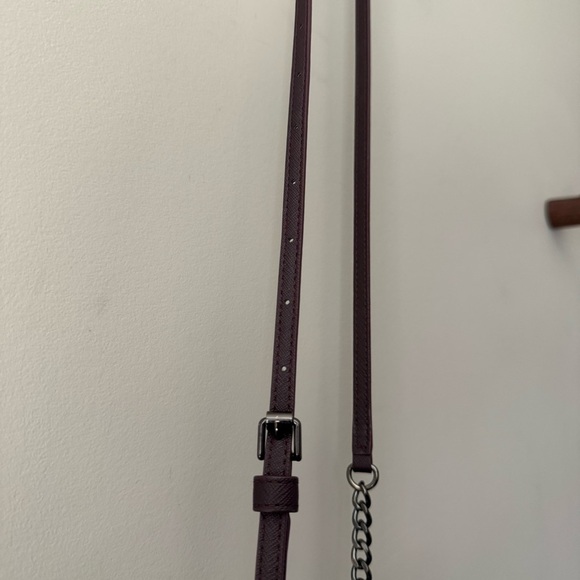 REBECCA MINKOFF CLEO WALLET ON A CHAIN CONVERTIBLE CROSSBODY CLUTCH PURSE - Picture 12 of 13